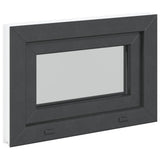 Basement Window RISOR 60x40 cm Tilt 3 Glazing Anthracite 4108463