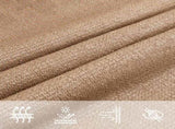 Sunshade Sail 160 g/m Taupe 6x6x6 m HDPE 311432