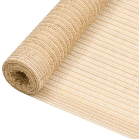 Privacy Net Beige 1.5x50 m HDPE 195 g/m² 149469
