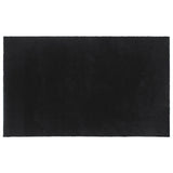 Door Mat Dark Grey 90x150 cm Tufted Coir 155593