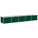 Raised Garden Bed Green 400 x 80 x 55 cm cold-rolled steeel 8006430