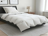 90% Goose Down Duvet Set FULDA 3 pcs 140 x 220 cm Summer White 3442325