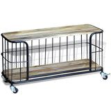 Tv Cabinet Varies Solid mango wood, Iron Medium Tv Cabinet 243301