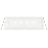 Greenhouse with Steel Frame White 12 m 6x2x2 m 3188029