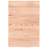 Basin Shelf Wall Mounted Steel and Solid Wood Oak 3302559
