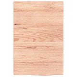 Basin Shelf Wall Mounted Steel and Solid Wood Oak 3302557