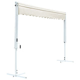 Free Standing Awning 4x3 m Cream 143745