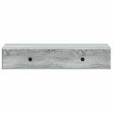 Wall-Mounted Side Table Grey Sonoma 87.5 x 34.5 x 17 cm 899181