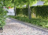 Lawn Edgings 30 pcs Silver 103 x 0.05 x 22 cm Galvanised Steel 874845