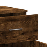 Sideboard Smoked Oak 79x38x80 cm Engineered Wood 840524