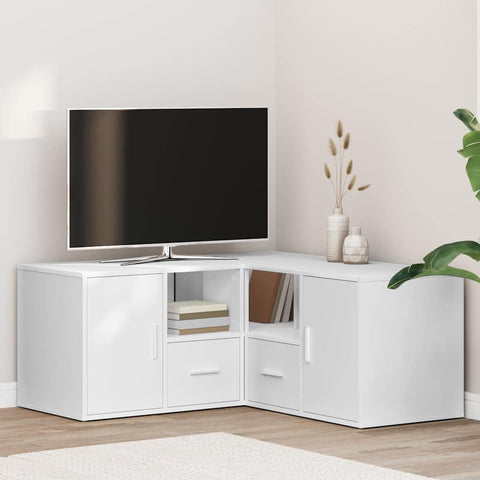 Corner Cabinet White 160x40x45 cm Engineered Wood 3307819
