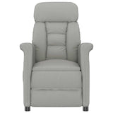 Massage Chair Light grey 70.5 x 96.5 x 95 cm Polyester 348408