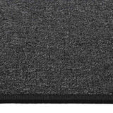 ZNTS Carpet Runner Anthracite 80x250 cm 326965