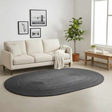 Area Rugs Dark Grey 205 x 305 cm Jute 42010645