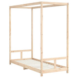 Kids Bed Frame 80x200 cm Solid Wood Pine 834519