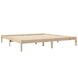 Bookcase Bed without Mattress 180x200 cm Solid Wood Pine 3324308