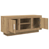 TV Cabinet Artisan Oak 102 x 35 x 45 cm Engineered Wood 880532