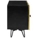 TV Cabinet 110x30x45 cm Solid Wood Mango 351625