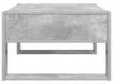 Coffee Table Concrete Grey 92 x 53 x 45 cm Engineered Wood 8000095