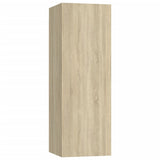 4 Piece TV Cabinet Set Sonoma Oak Engineered Wood 3078993