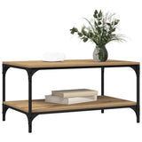 Coffee Table Artisan Oak 81 x 50 x 40 cm Engineered Wood 883495