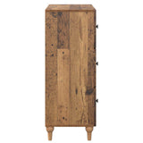 Drawer Cabinet Old Wood 66 x 34.5 x 90 cm Engineered Wood 894153