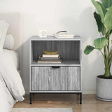 Bedside Cabinet Grey sonoma 49 x 36 x 61 cm Engineered wood 883486