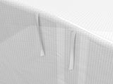 4 x 3 Walk-in Polytunnel Greenhouse, Zipped Roll Up Sidewalls, Mesh Door, 8 Mesh Windows, Tunnel T3398P318598