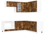 Kitchen Unit LUCCA 8 pcs Smoked Oak Engineered Wood 3438396