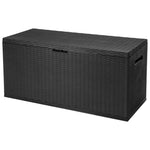 ZNTS ProGarden Garden Storage Box 312 L Dark Grey 436100