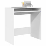 Desk with Drawer White 77.5 x 43 x 79 cm Engineered Wood 869514