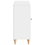 Sideboard High Gloss White 89 x 34.5 x 80 cm Engineered Wood 894189