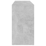 Shoe Bench Concrete Grey 103x30x55 cm Engineered Wood 803294