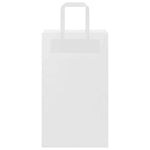 ZNTS Paper Bags 250 pcs with Handles White 21x11x36 cm 4101841