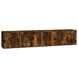 Wall-mounted TV Cabinets 2 pcs Smoked Oak 100x34.5x40 cm 3188371