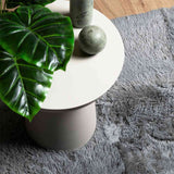 Shaggy Rug High Pile NAVARRA Light Grey 240x340 cm Polyester 4102858