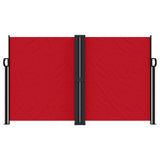 Retractable Side Awning Red 140x1200 cm 4004807