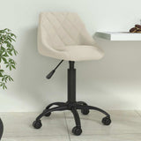 Dining Chair Cream Velvet 335359