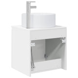 Wall-mounted Sink Vanity White 49.5 x 44.5 x 65.5 cm 890462