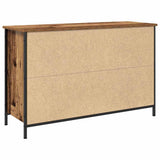 TV Cabinet Set Old Wood 101 x 35 x 65 cm Engineered Wood 862925