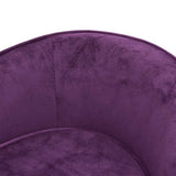 Dog Sofa Burgundy 69x49x40 cm Plush 171024