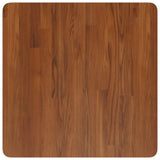 Square Table Top Dark Brown 60x60x2.5cm Treated Solid Wood Oak 343044