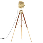 Tripod Floor Lamp Solid Mango Wood 193 cm 286204
