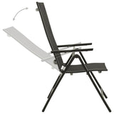 9 Piece Garden Dining Set Aluminium Anthracite 3070641