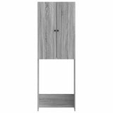 Toilet Cabinet ALKMAAR Grey Sonoma 66 x 25.5 x 190 cm 896261