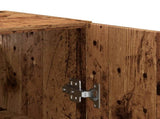 Wall Mounted Cabinet Old Wood 69.5x34x90 cm Engineered Wood 857462