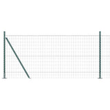 Welded Wire Fence with Concrete Base 25 x 1 m 3350849