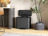 40L Dual Compartment Rubbish Bin, with Soft-Close Lid - Black T3398P328369
