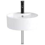 Bathroom Wash Basin Matte Black 40.5 x 40.5 x 15 cm Metal 890233