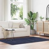 Shaggy Rug High Pile NAVARRA Navy 130x200 cm Polyester 4102835